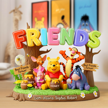 Load image into Gallery viewer, Best Friends Forever - Personalized Acrylic Plaque Shaped Plaques PopCulturePrints

