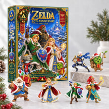 Load image into Gallery viewer, Celebrate 40 Years of The Legend of Zelda - Personalized Christmas Advent Calendar Blind Box for Game Lovers

