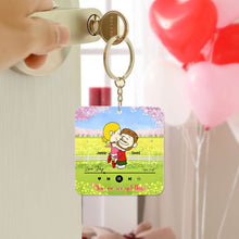 Load image into Gallery viewer, Romantic Customized Acrylic Keychain for Couples - Perfect Valentine’s Day Gifts Keychains PopCulturePrints
