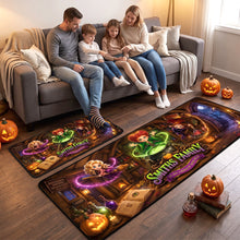 Load image into Gallery viewer, Embrace the Magic with Our Macabre Spell Sisters Runner Rug - A Personalized Gift for Your Family Doormat PopCulturePrints
