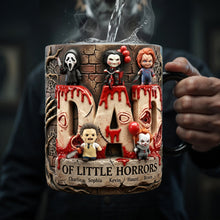 Load image into Gallery viewer, "Dad: Master of Little Horrors!" - Personalized Magic Mug for Dads, Grandpas, and Horror Fans Coffee Mug PopCulturePrints
