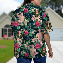 Load image into Gallery viewer, Personalized Funny Hawaiian Shirt for Couples Hawaiian Shirts PopCulturePrints
