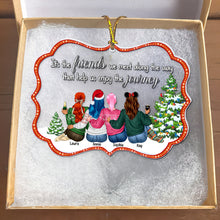 Load image into Gallery viewer, Personalized Friends Christmas Ornament - Cherish the Journey Ornament PopCulturePrints
