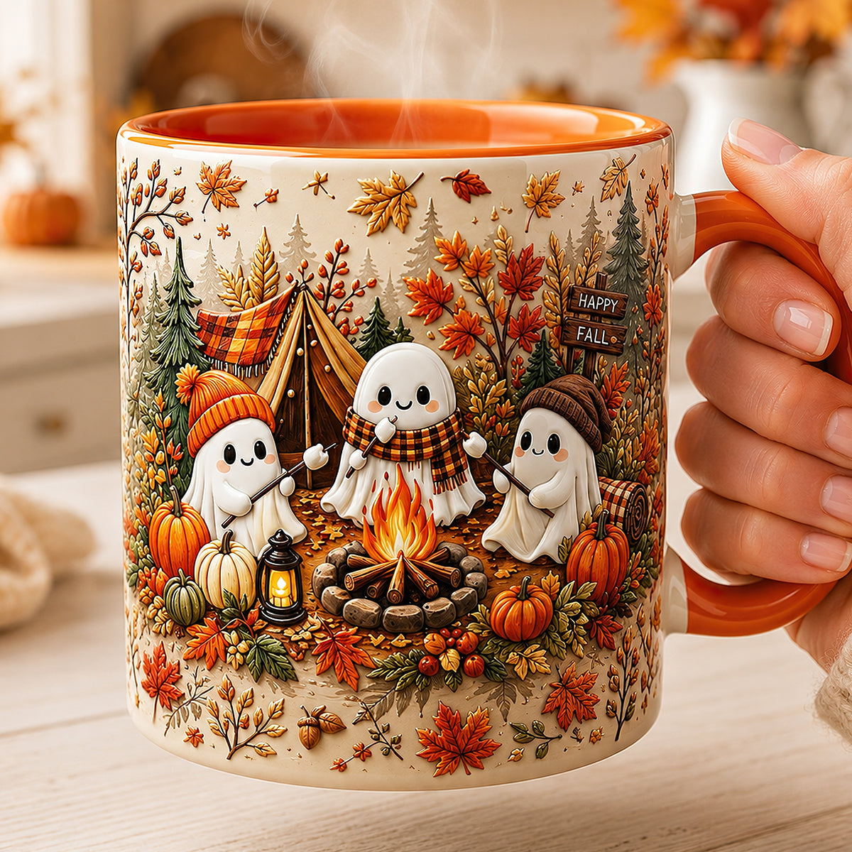 Sweet Boo Season Coffee Accent Mug - Personalized Halloween Gifts 03TODT140826 Coffee Mug PopCulturePrints