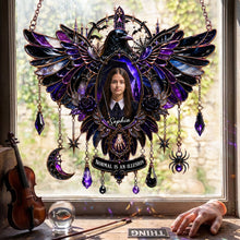 Load image into Gallery viewer, Gothic Window Suncatcher Ornament Custom Photo Gifts for Fantasy Lovers 02HALU160726 Ornament PopCulturePrints
