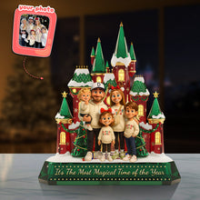 Load image into Gallery viewer, Create Magical Memories This Christmas - Personalized Family Custom Photo Acrylic Plaque Shaped Plaques PopCulturePrints
