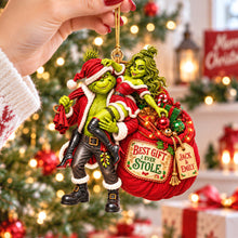 Load image into Gallery viewer, Best Gift I Ever Stole - Funny Personalized Christmas Ornament for Couples

