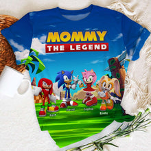 Load image into Gallery viewer, Mommy: The Legend Personalized T-Shirt
