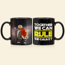 Load image into Gallery viewer, Galaxy Couple Mug - Valentine&#39;s Day Gifts &amp; Personalized Gifts for Space-Loving Couples Coffee Mug PopCulturePrints
