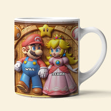 Load image into Gallery viewer, Custom Gamer Mug Set - Adventure Duo Coffee Mug PopCulturePrints
