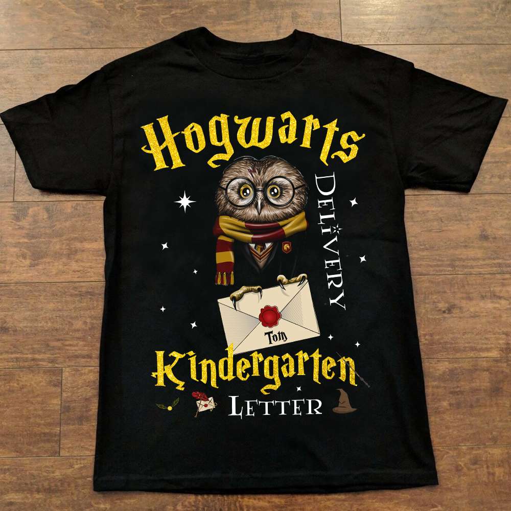 Hogwarts Kindergarten Delivery Letter T-Shirt