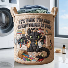 Load image into Gallery viewer, Cute Overload Quilted Laundry Basket - Personalized Gifts 03qhta100726 Laundry Basket PopCulturePrints
