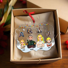 Load image into Gallery viewer, Custom Star Wars Family Name Ornament Ornament PopCulturePrints
