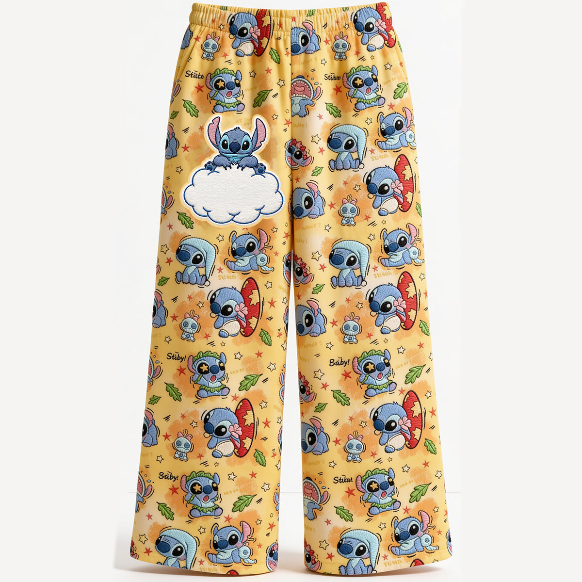 “Be Unique” Cute Alien Pajama Pants - Personalized Gifts for Everyone Pajama Pant PopCulturePrints