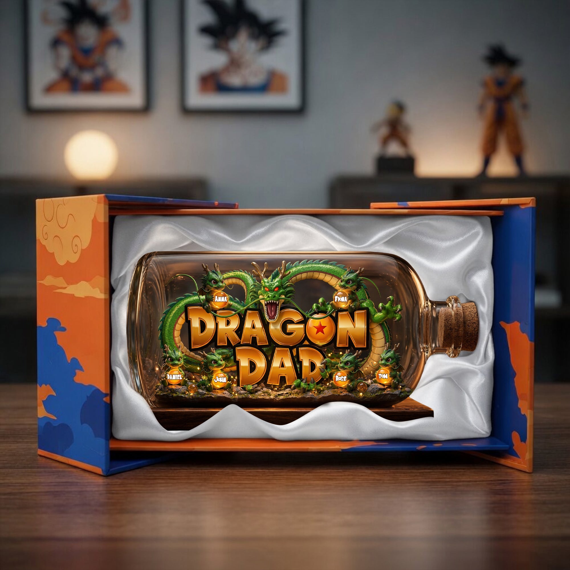“Every Dad is a Legend” - Legendary Treasure Acrylic Plaque - Personalized Gifts for Dads Shaped Plaques PopCulturePrints
