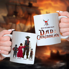 Load image into Gallery viewer, Personalized Pirate-Themed Mug for Dad - Best Swashbucklin&#39; Dad in the Caribbean Coffee Mug PopCulturePrints
