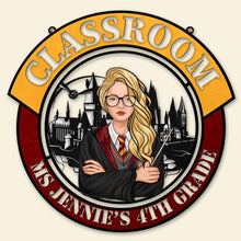 Load image into Gallery viewer, Personalized Harry Potter-Themed Classroom Door Sign
