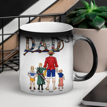 Load image into Gallery viewer, Personalized Magic Mug for Dad - Anime Design Coffee Mug PopCulturePrints

