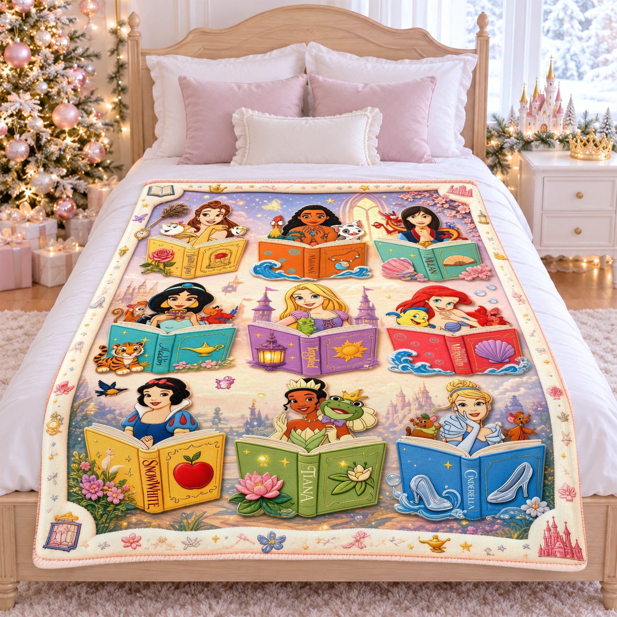 “Every Child Needs a Touch of Magic!” - Magical Storybook Blanket - Personalized Gifts for Kids