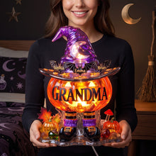 Load image into Gallery viewer, Illuminate Your Halloween Spirit - Personalized Bat Kids Pumpkin Light Box - Custom Gifts for Grandma, Mama, and More!

