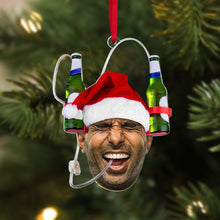 Load image into Gallery viewer, Highland Cows American Football Fan Hoodie Ornament PopCulturePrints
