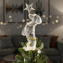 Load image into Gallery viewer, "Shine Bright Like a Star" - Graceful Dog Tree Topper - Personalized Gift for Dog Lovers Ornament PopCulturePrints
