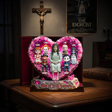 Load image into Gallery viewer, “Mom Of Little Horrors” - Personalized Acrylic Plaque - Unique Mother's Day Gift for Mom and Grandma Shaped Plaques PopCulturePrints
