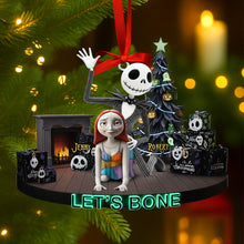 Load image into Gallery viewer, Touch of Love Christmas Ornament - Personalized Gift for Couples Ornament PopCulturePrints
