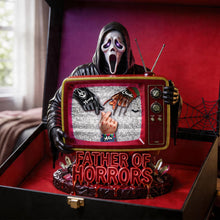 Load image into Gallery viewer, “Celebrate the Fear!” – Dark Horror Dad Light Box - Personalized Gift for Dads, Grandpas &amp; Horror Lovers Light Box PopCulturePrints
