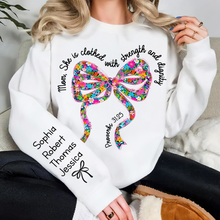 Load image into Gallery viewer, Mom, She is clothed with strength and dignity - Personalized 3D Shirt for Mom and Grandma AOP Products PopCulturePrints
