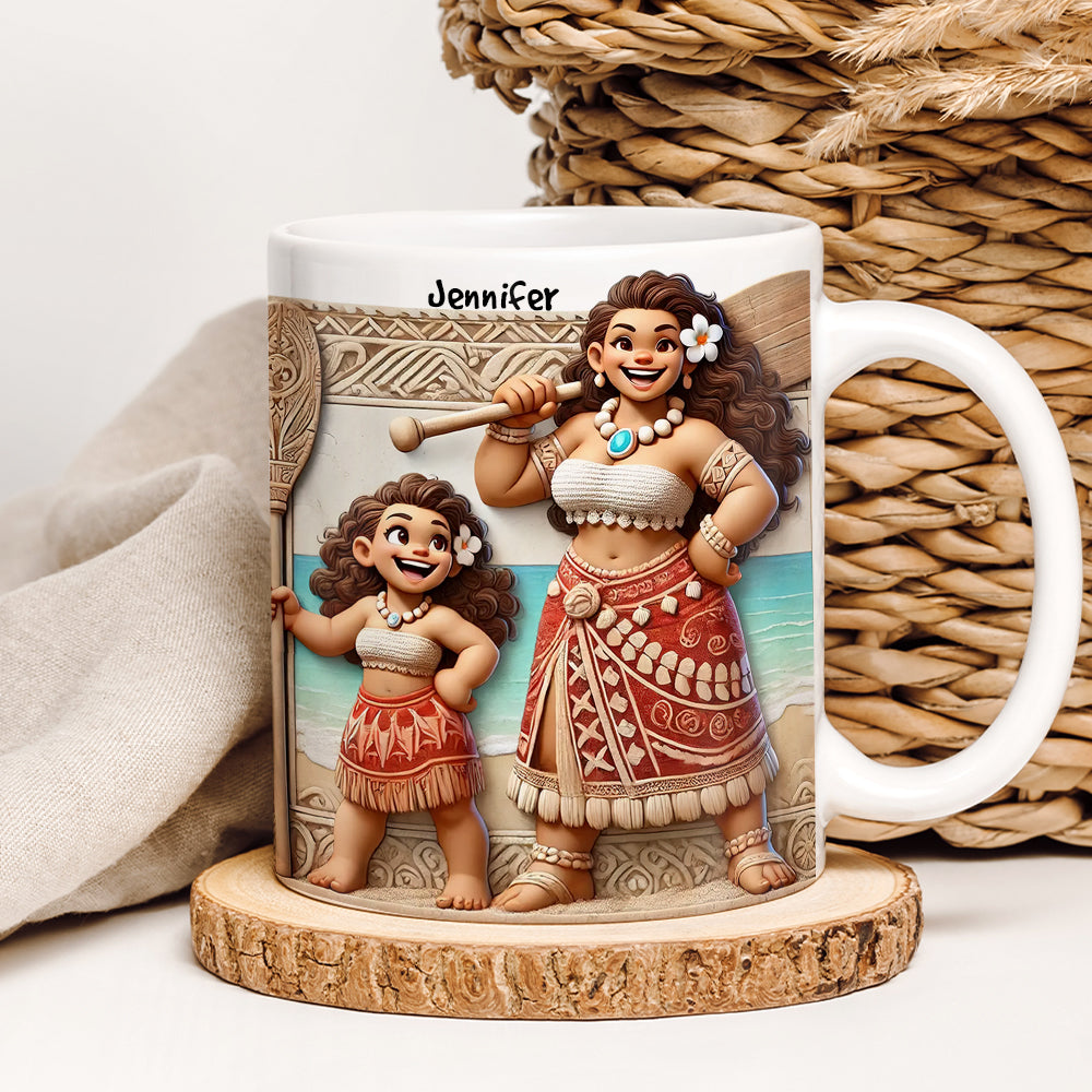 Personalized Firefighter Christmas Ornament - Custom Name and Year Coffee Mug PopCulturePrints