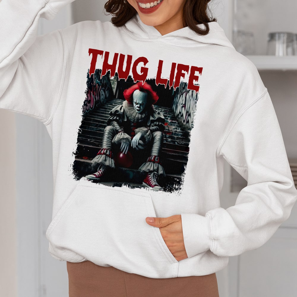 Thug Life Halloween Shirt for Horror Fans