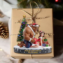 Load image into Gallery viewer, You Are My Favorite Thing To Do This Christmas - Playful Couple Ornament - Personalized Gift for Couples Ornament PopCulturePrints
