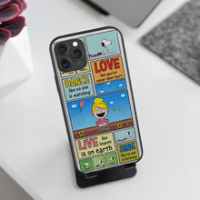 Load image into Gallery viewer, Personalized Cartoon-Themed Phone Case - Dance, Love, Live &amp; Sing
