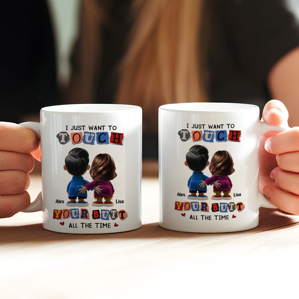 Personalized Couple Coffee Mug | Unique Valentine’s Day Gifts for Couples Coffee Mug PopCulturePrints