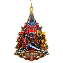 Load image into Gallery viewer, Celebrate Christmas with a High-Tech Twist - Personalized Robotics Ornament for All Ages Ornament PopCulturePrints
