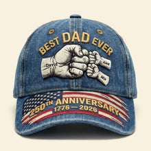 Load image into Gallery viewer, Celebrate Legacy with Customization - 250th Anniversary Military Cap for Veterans Caps PopCulturePrints
