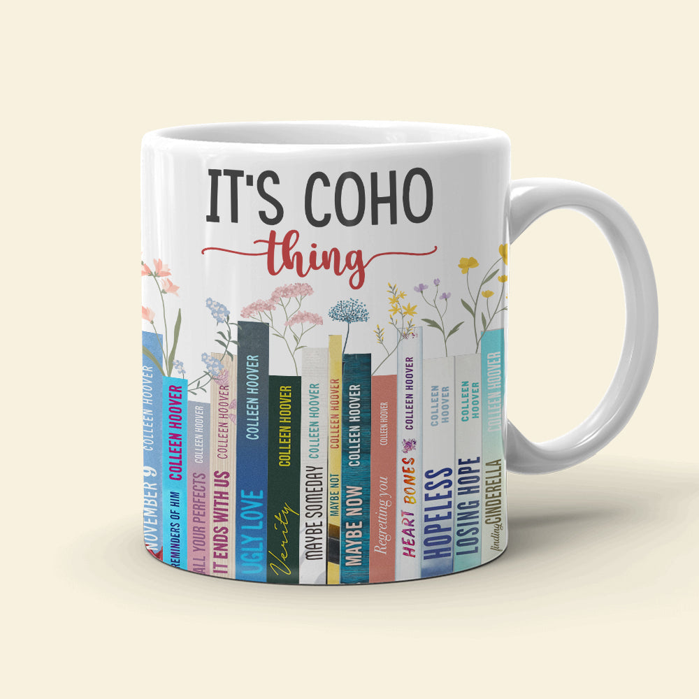 Personalized CoHo Book Lovers Mug – Perfect Gift for Avid Readers Coffee Mug PopCulturePrints
