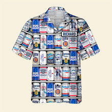 Load image into Gallery viewer, Cheers to Fun: Funny Drink Can Hawaiian Shirt - Personalized Gifts for Drinking Lovers Hawaiian Shirts PopCulturePrints
