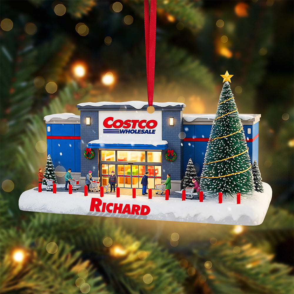 Bring Joy Home - Personalized Supermarket Ornament - Unique Gift for Family and Friends Ornament PopCulturePrints