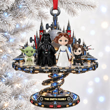 Load image into Gallery viewer, Our Galactic Family Christmas Ornament - Personalized Gifts For Family 05ohdt131026 Ornament PopCulturePrints
