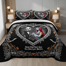 Load image into Gallery viewer, Eternal Love Quilt Bedding Set - Personalized Gift for Couples Bedding Set PopCulturePrints

