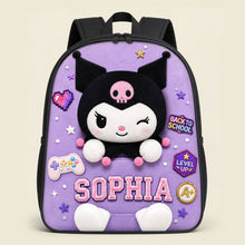Load image into Gallery viewer, Cute Bunny Backpack - Personalized Gifts for Kids Backpack PopCulturePrints
