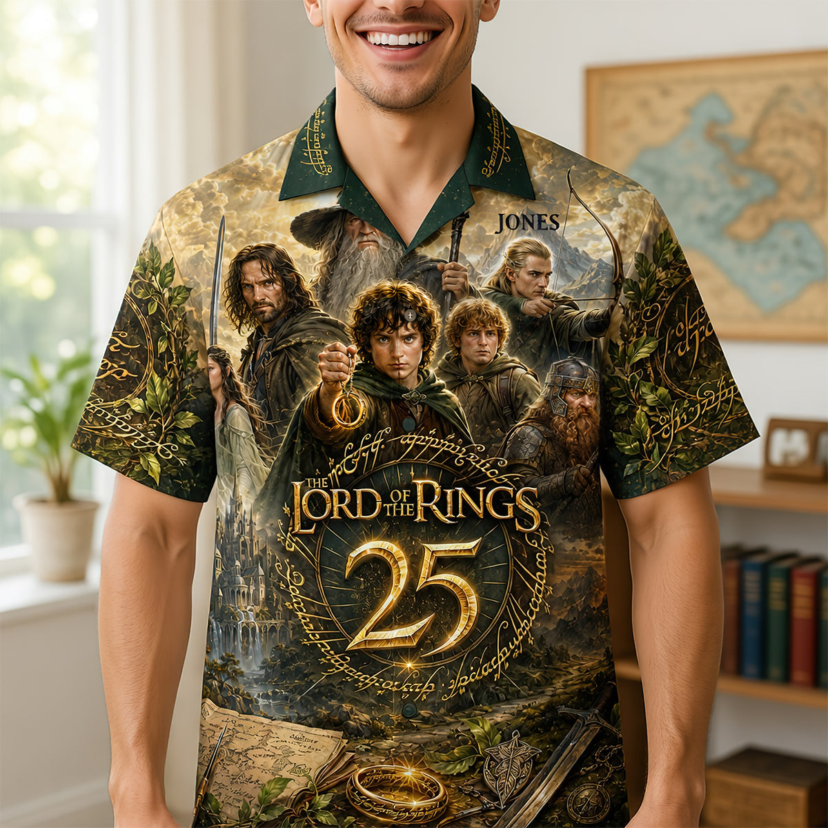 25 Years Of Epic Adventure Hawaiian Shirt - Personalized Anniversary Gift for Fans