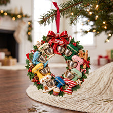 Load image into Gallery viewer, “Bake the World a Better Place” - Personalized Baking Mixer Circle Train Acrylic Ornament - Perfect Gift for Baking Lovers
