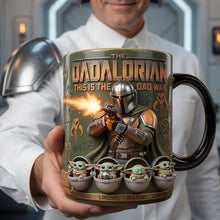 Load image into Gallery viewer, “This is the Dad Way” - Legendary Dad Force Magic Coffee Mug - Personalized Gifts for Dads, Grandpas, and More Coffee Mug PopCulturePrints
