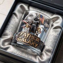 Load image into Gallery viewer, "Space Adventure Awaits - Personalized Round Glass Gift for Dad, Grandpa, and More!" Glass PopCulturePrints
