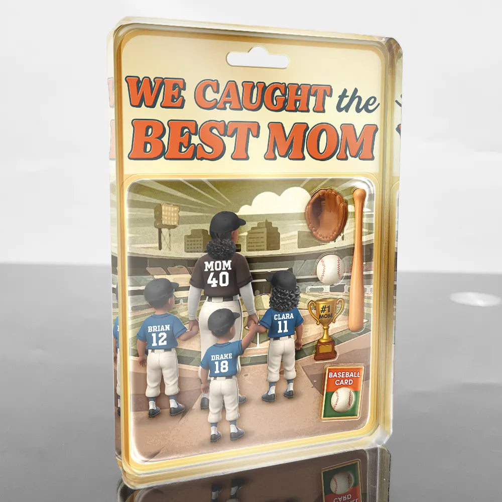 I Caught the Best Mom - Personalized Custom Shaped Acrylic Plaque Acrylic Plaque PopCulturePrints