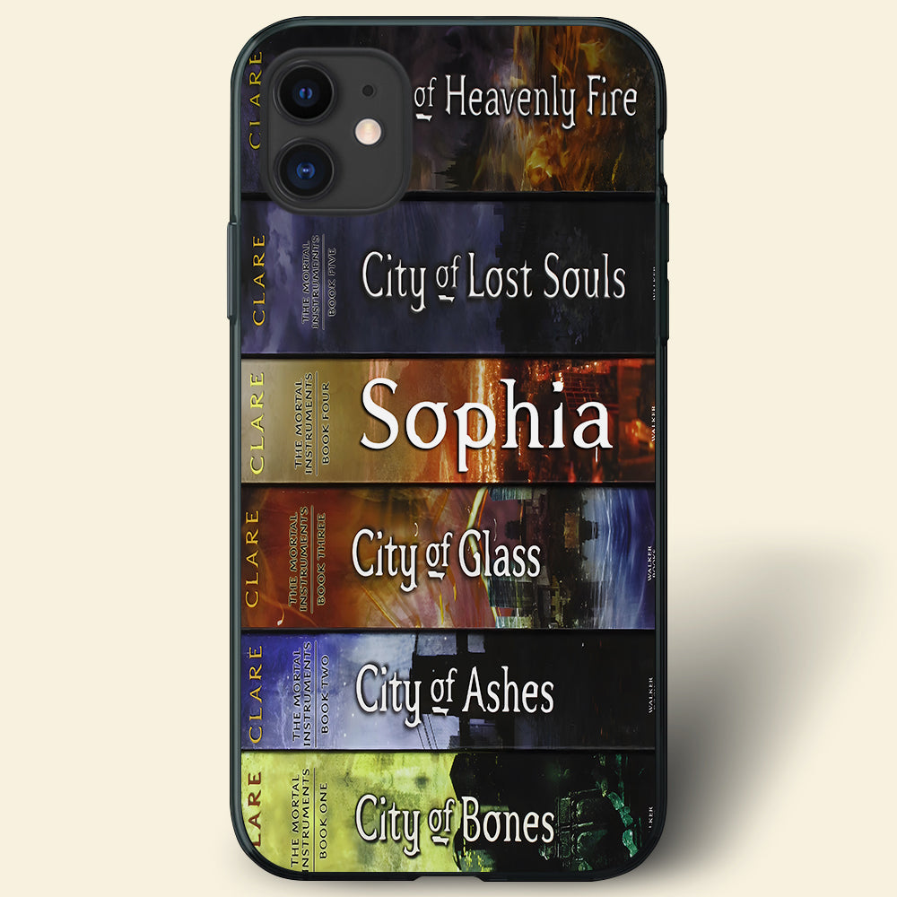 Personalized Book Lover Phone Case - The Mortal Instruments Edition