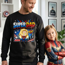 Load image into Gallery viewer, "Be the Hero in His Life" - Fearless Guardian Shirt - Personalized Gift for Dads, Grandpas &amp; More Shirts PopCulturePrints
